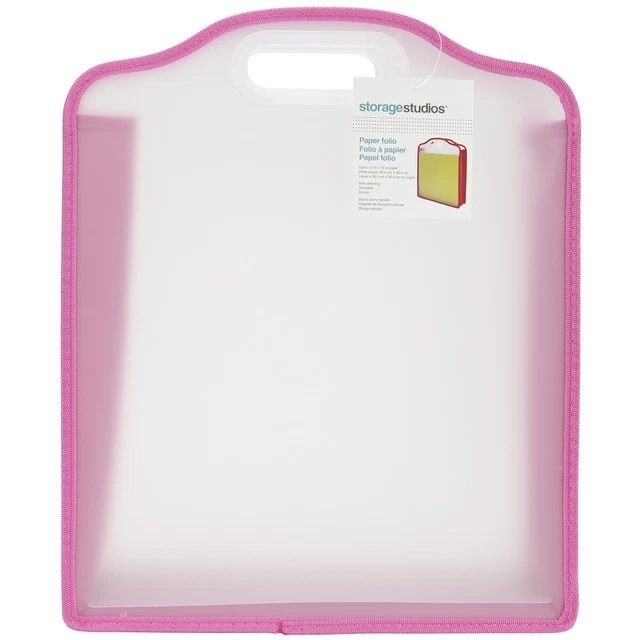 2 Pack Storage Studios Paper Folio-3"X13"X15.75" -CH93391