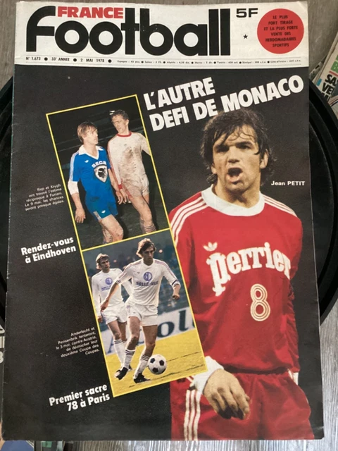 Revue France Football N°1739 Tresor-Platini Saint-Etienne Trossero
