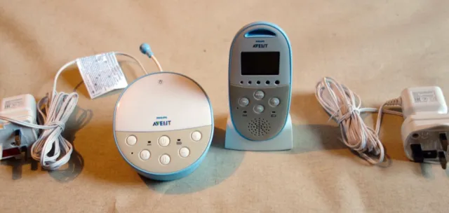 Phillips Avent Baby Kindermonitor Set + PSU DECT SCD 570 Ersatzteile Reparaturen