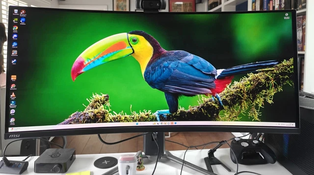 MSI MPG 341CQPX QD-OLED 34 Inch UWQHD Curved Gaming Monitor - 240HZ ...