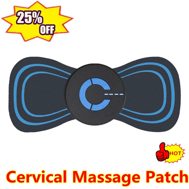 Portable Mini Electric Neck Massager Cervical Back Body Shoulder Massager