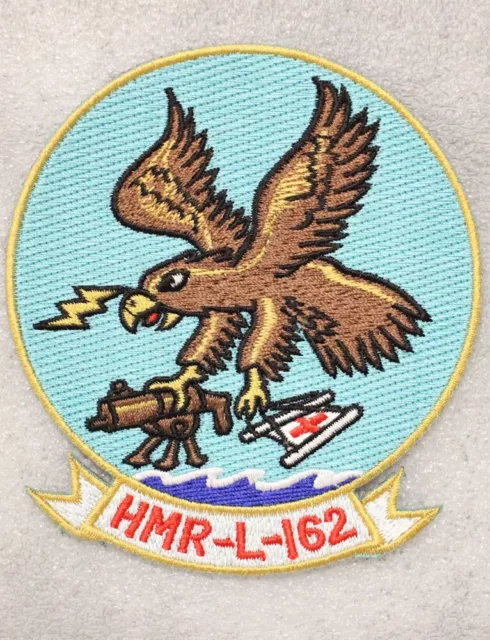 USMC Marine patch 104: Light Helicopter Transport Squadron 162 (HMRL-162)