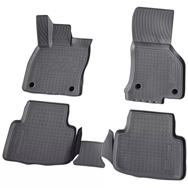 Tappetini in gomma 3D adatti per VW Passat | 3G B8 | dal 2014> | su misura + bordo