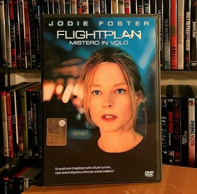 FLIGHTPLAN MISTERO IN VOLO (2005) con JODIE FOSTER SEAN BEAN DVD COME