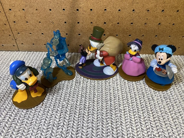 Disney Store MICKEY'S CHRISTMAS CAROL 5 Figure Play Set