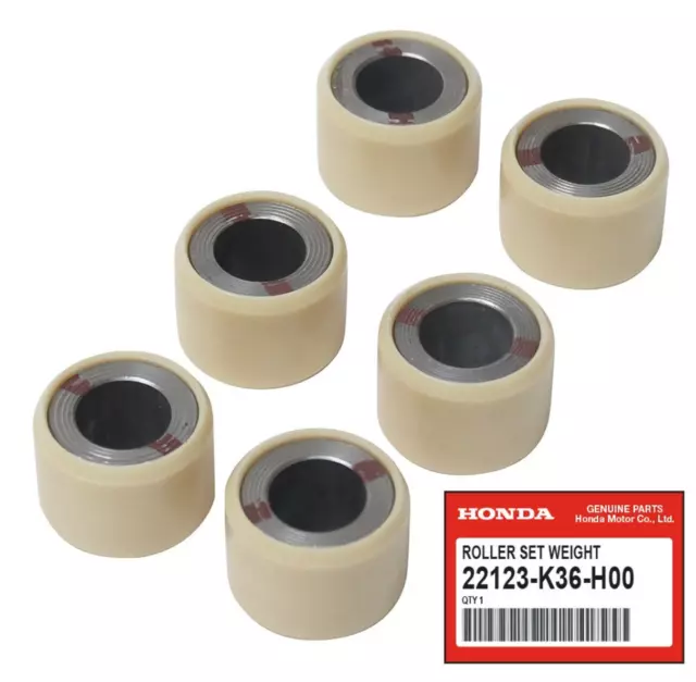 Massette Rulli ORIGINALI 15,5 gr per Honda Forza 125 ABS 2017-2021