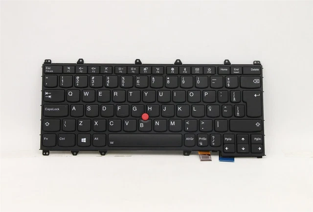 Lenovo ThinkPad L13 Yoga Avec aiguille Rétro-éclairé noire Layout Royaume-Uni Clavier pour