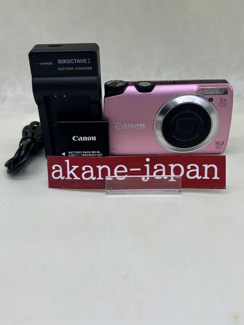 CANON キャノン PowerShot A3300 IS pink ピンク Canon Powershot A3300 IS at CES 2011 - Which first look