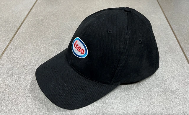 Esso Sponsor Peugeot Velo Cycling Sport Auto F1 Formula 1 Black Cap 2