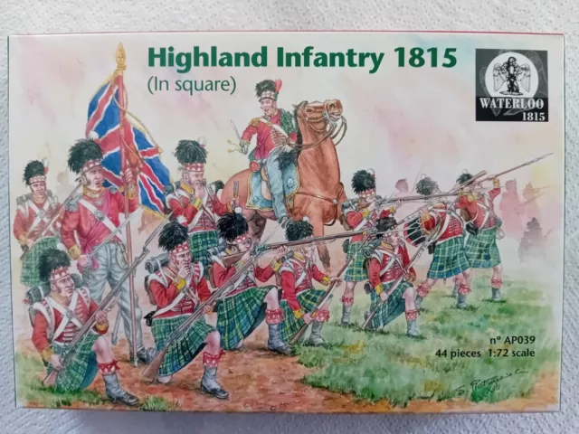 Italeri 6136 Scots Infantry + Waterloo 1815 AP039 Highland Infantry - 1/72 3