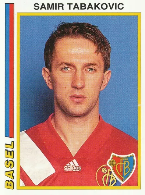 030 Samir Tabakovic # Suisse Fc.basel Sticker Panini Football 95