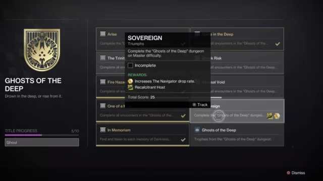 Master Ghosts of the Deep Dungeon Full Completion + Hidden Chests - PS4/5/Xbox
