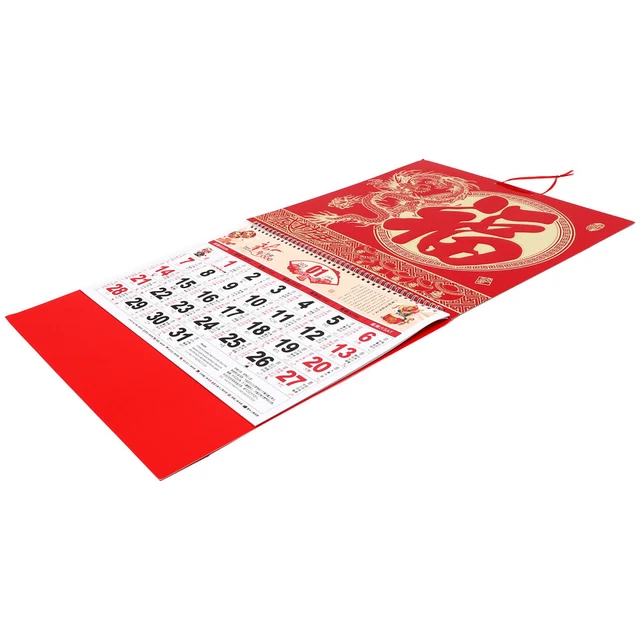 OFFICE 2024 YEAR Paper Calendar Hanging Calendar 2024 for Office Decor