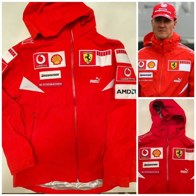 FERRARI MARLBORO F1 Puma Jacket Pit Crew Team issue VelcroMichael  Schumacher EUR 791,68 - PicClick IT