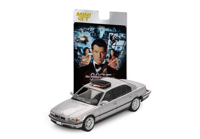 Diecast Model Cars Bmw 750 1/43 SpecialC IL  E38  Grey James Bond 007 Tomorrow Never Dies Ohne Vitrine