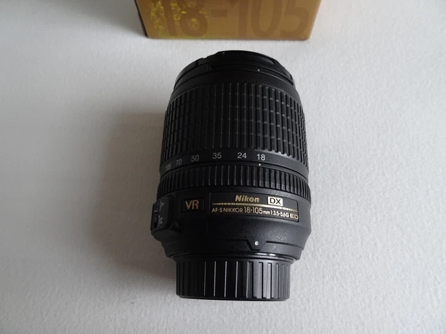 Nikon AF-S Nikkor DX 18-105mm 1:3.5-5.6G ED VR Objektiv, sehr guter Zustand