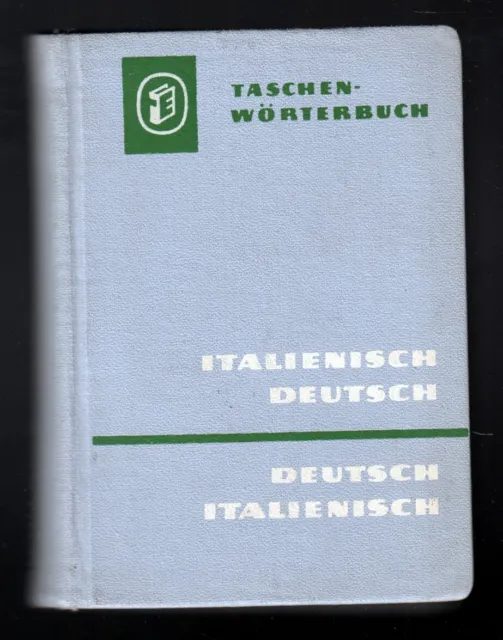 Taschenwörterbuch Italienisch - Deutsch / Deutsch - Italienisch