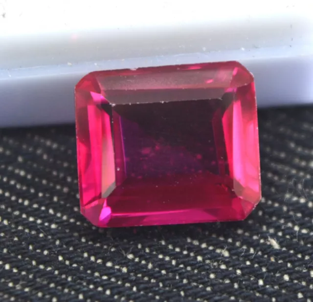 11.05 CT Certifié & Naturel Rare Birmanie Rose Rubis VVS Coupe Libre Gemme R2674