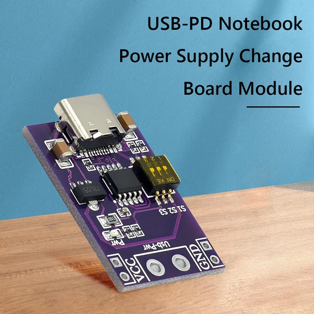 RIIEYOCA USB-C PD Trigger Board 4er Pack - 5V-20V Schnelllade-Modul