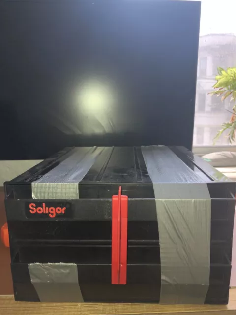 Soligor Darkroom 8x10 Paper Safe with Two Drawers and Auto Paper Feed