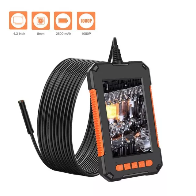 8 LED WIFI Endoscope Wireless Borescope Inspection Camera For iPhone Android 2