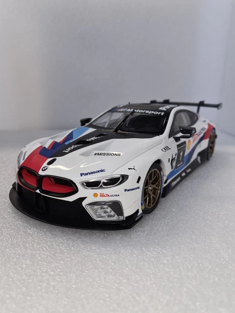 BMW GENUINE M8 GTE Miniature limited edition die cast 1:18 Scale box ...