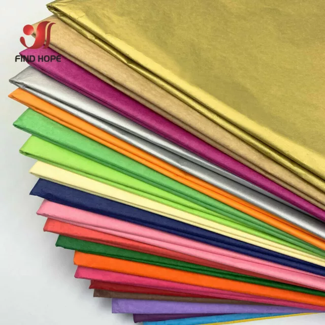 10 Wholesale Sheet Acid Free Tissue Paper 50*35/75Cm Wrapping Paper Xmas Gift Uk