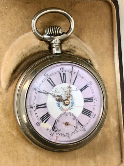 Lot De Montres De Poche Vintage – Marques Vigilant & Standard USA – Pour Pièces/réparation