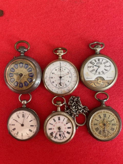 Montre Gousset Ancienne - Mécanique - Occasion Très Bon État (Fonctionnement à Vérifier)