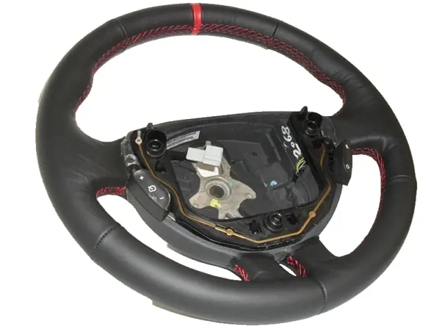 rivestimento volante in pelle da sostituire all'originale per Renault Megane RS