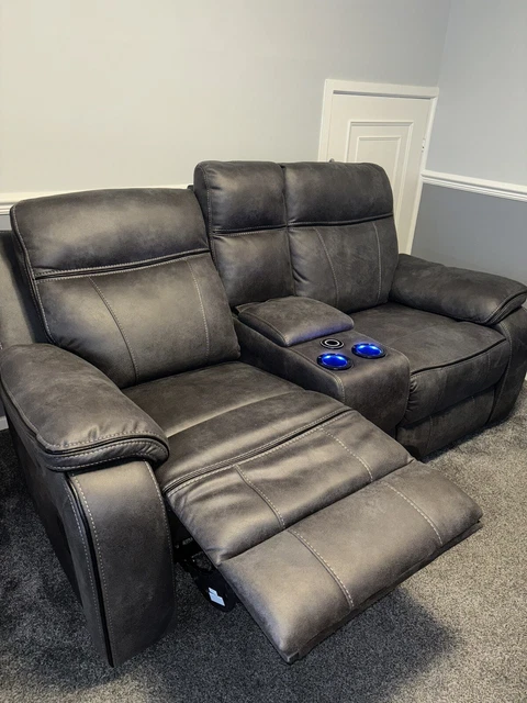 Caldo 3 seater power recliner discount
