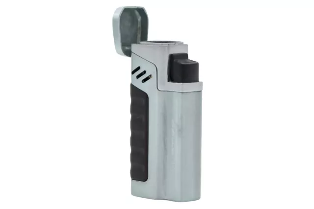 Vertigo Renegade Quad Torch Cigar Lighter - Chrome