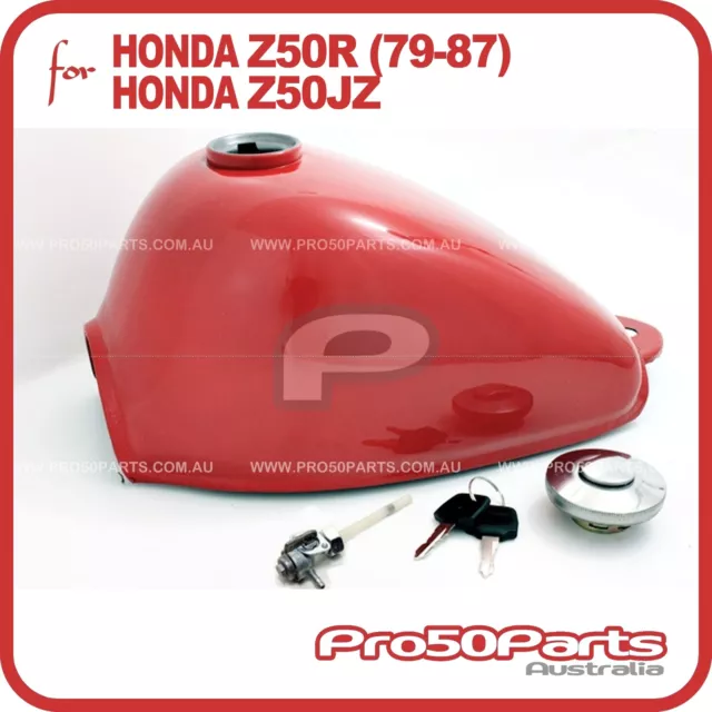 Honda Z50R/ JZ Fuel Tank Red Colour for Honda Monkey Z50R 1979-87 Z50J/ JZ