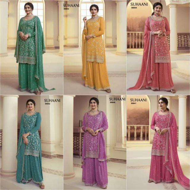 Indian Pakistani Salwar Kameez Anarkali Dress Party Suit Bollywood Plazzo Women