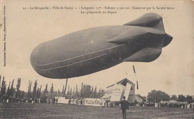 CPA 54 Lorraine AIRCRAFT Airlineable Departure CITY OF NANCY Chinennerie - ASTRA Ste