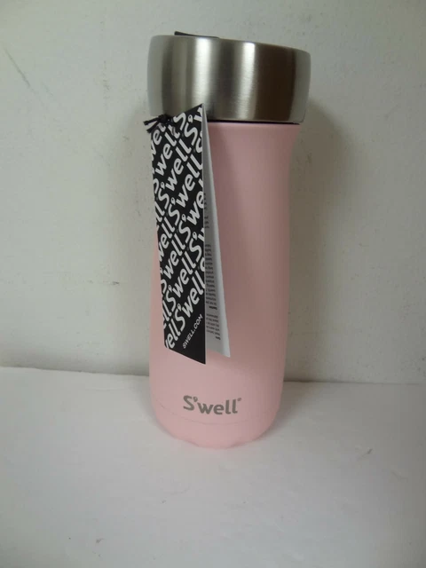 S'well Triple Insulated 16oz Travel Tumbler Mug Pink NEW Stainless Steel