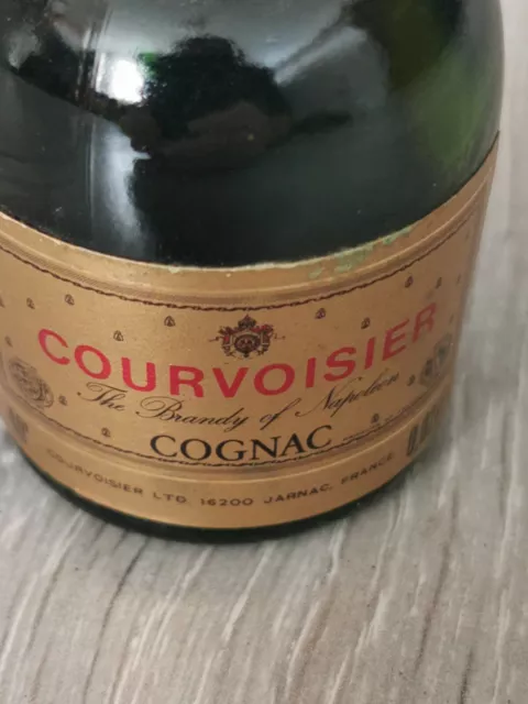 Cognac Courvoisier Vsop Fine Champagne Mignonnette 3Cl Mini Bottle Old 2