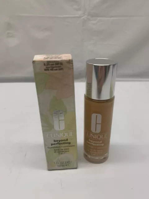 Clinique Beyond Perfecting Foundation & Concealer Diff Shades 1oz-New Box Damage