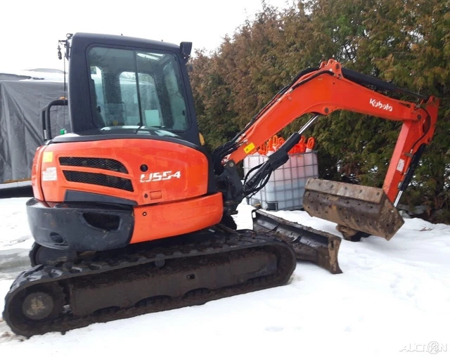 2014 Kubota U55-4 3200 Hours Rubber Tracks 5.5 Ton AC