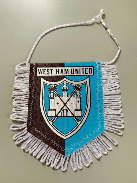 Fanion West Ham United - Petit Format 9x11cm - Supporters