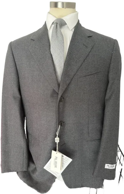 Pal Zileri Gray Flannel 2 Piece Suit Made in Italy NWT Armani MSRP 1200 36W 40R