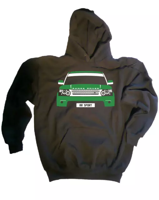 CUSTOM HTees Kapuzenpullover: RR SPORT LR SUV, Autofarbe & Platte auswählen