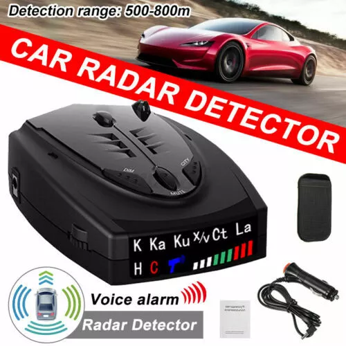 Car Radar Detector, Ultra Fast Mode, DE Speed Alarm System