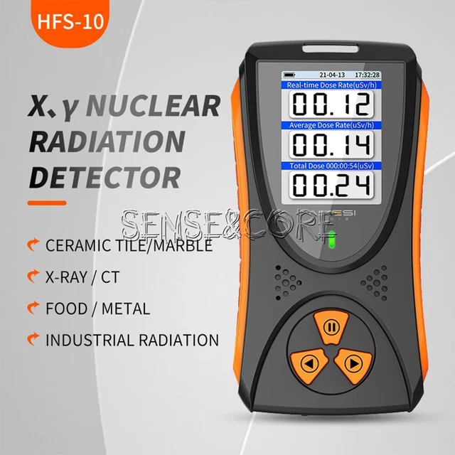 HFS10 GEIGER COUNTER Nuclear Radiation Detector Xray Beta Gamma