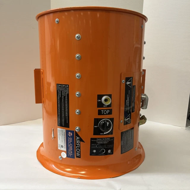 Global Industrial 653674 Portable Salamander Heater Fan (FAN ONLY) see desc