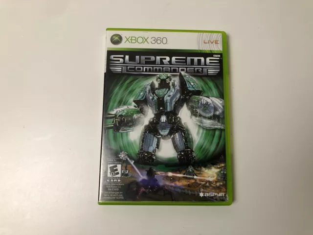 Supreme Commander (Microsoft Xbox 360, 2008) (Working)