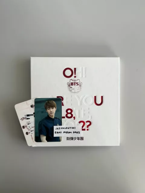 KPOP BTS O!RUL8,2? [1st Mini Album] (Jin + Group Postcard) - Very Good Condition