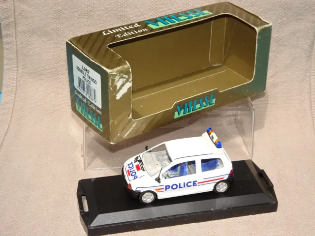 VITESSE 1/43 série limitée voiture RENAULT Twingo Police boite boxed car