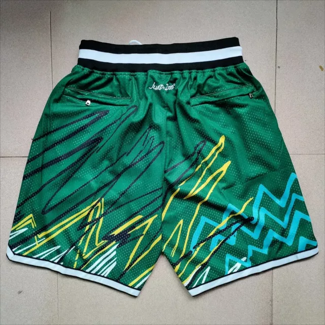 Seattle Supersonics Lightning Edition Basketball NBA Game Shorts mens Ball Pants 2