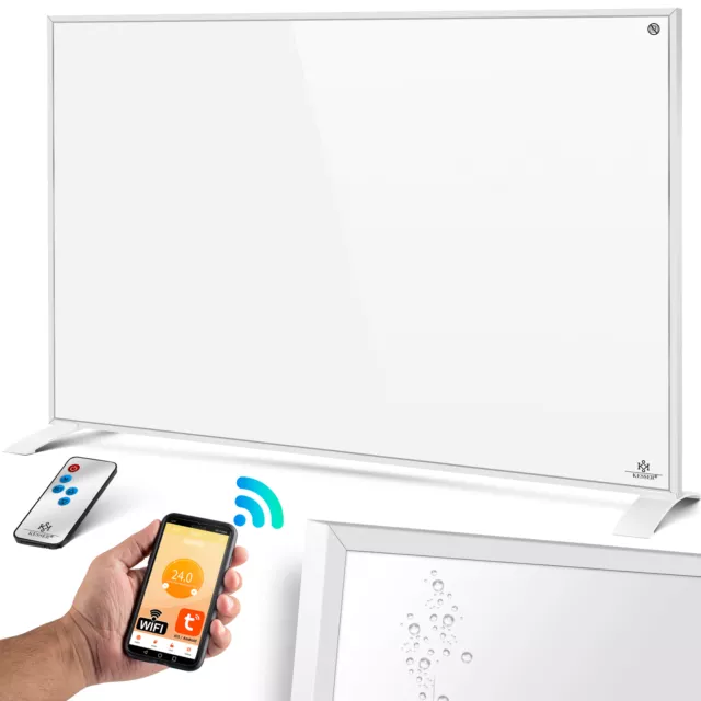 RETOURE Infrarotheizung 550W Elektroheizung Heizpaneel Standgerät Wandmontage